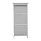 Flash Furniture Vega Bathroom Storage Cabinet Organizer w/Magnetic Closure Door, In-Cabinet Adjustable Shelf FS-VEGA-BATH-3-GY-GG - alternate 3